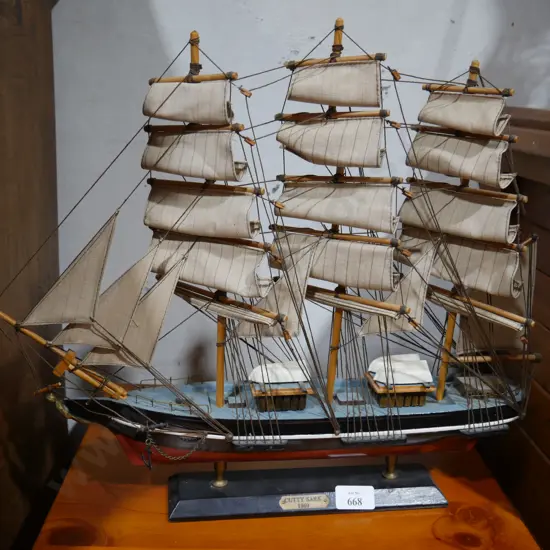 Cutty Sark model ship