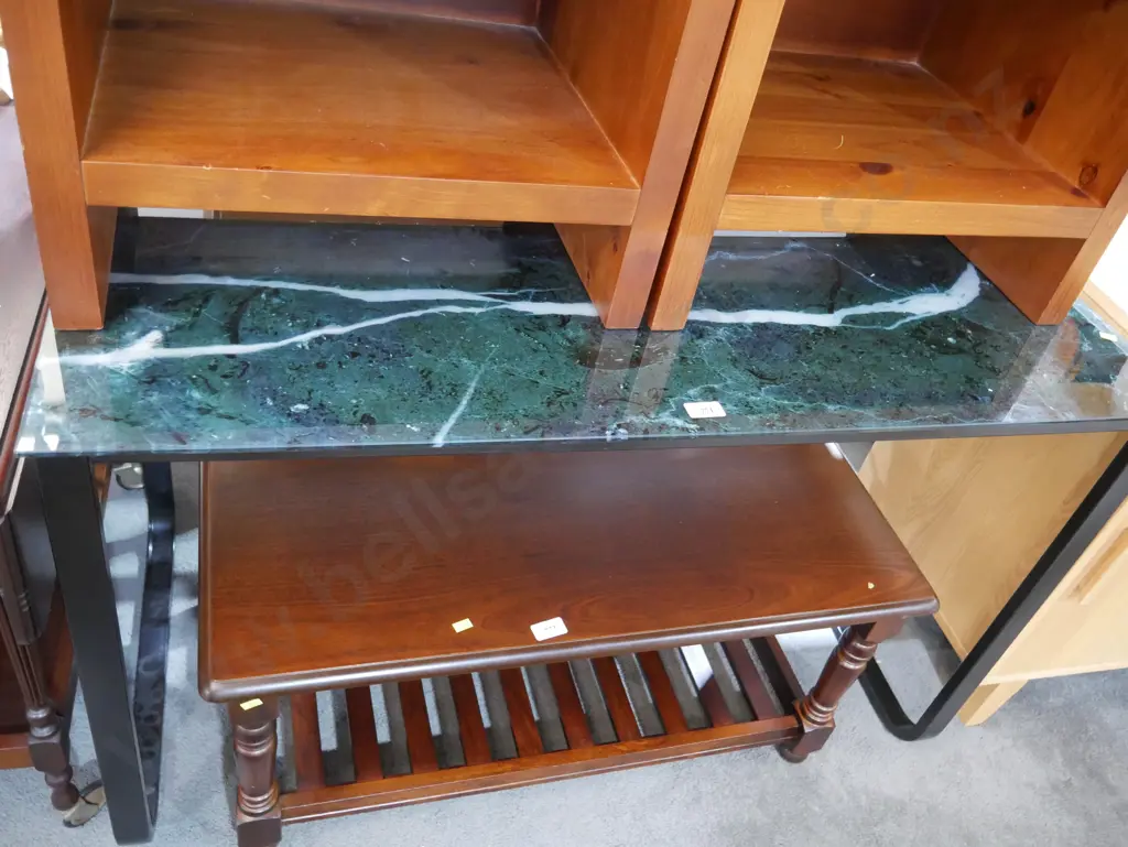 Glass top desk Image 1++