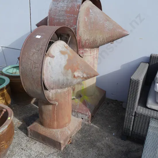 2 chimney ventilators