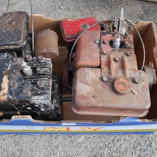 2 lawn mower engines