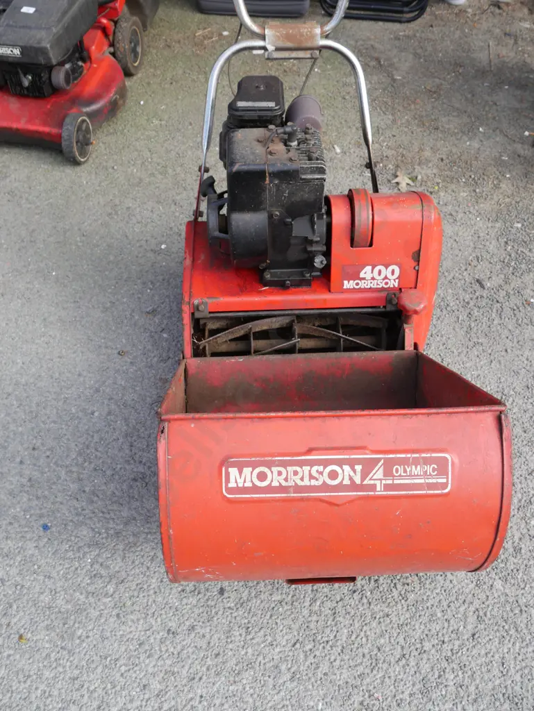 Morrison 400 reel mower Image 1++