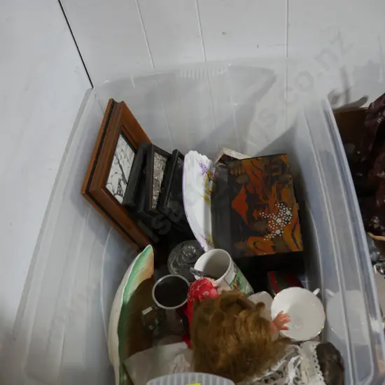 Dolls, art, china etc