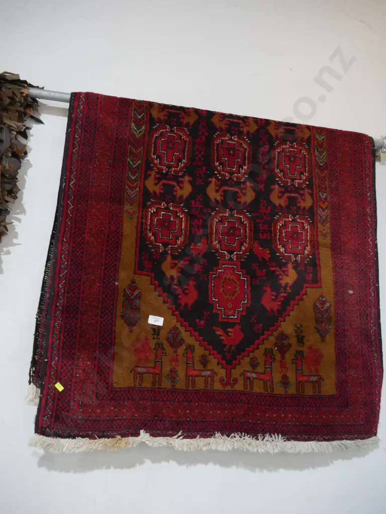 Hand knotted floor rug Image 1++