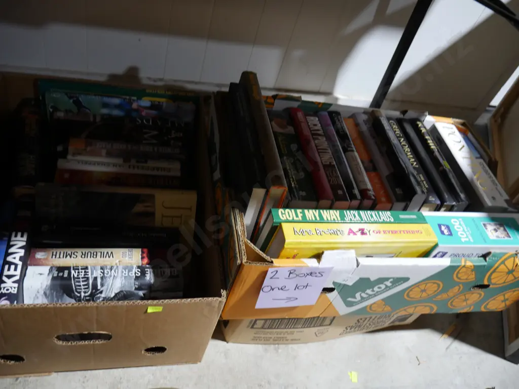2 boxes of books Image 1++