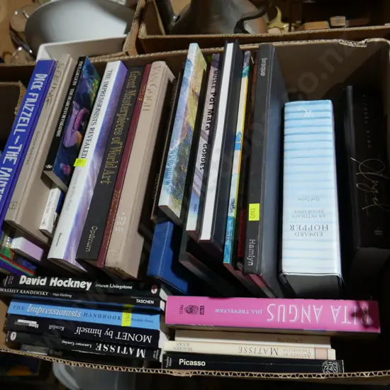 Assorted art books