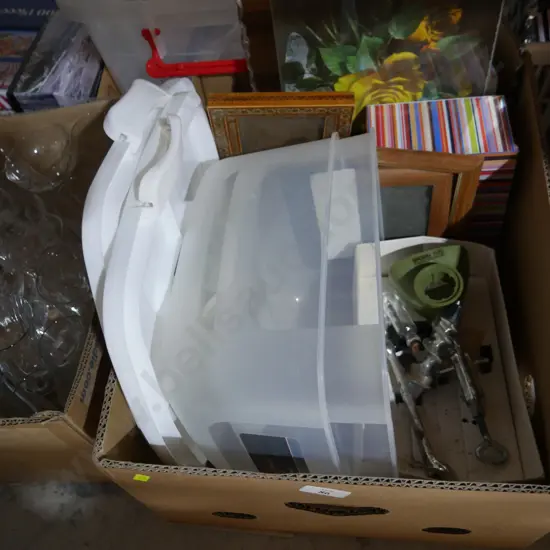 Mincer, storage containers etc