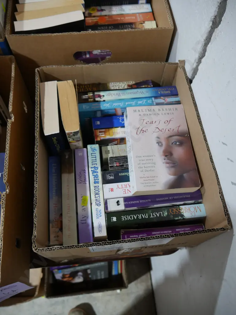 Two boxes of books Image 1++