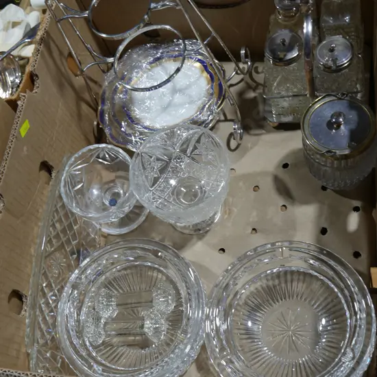 Glassware etc