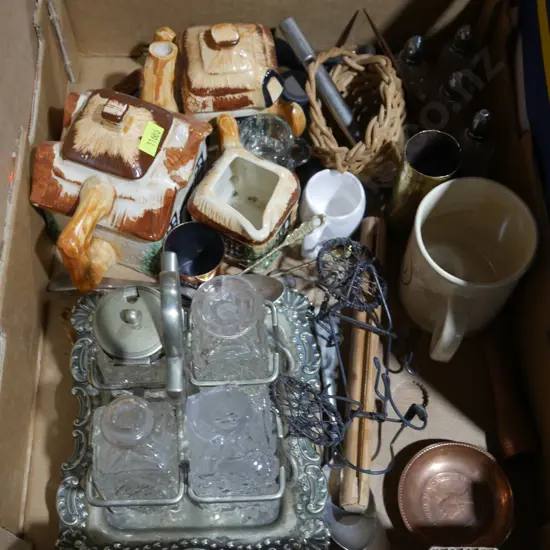 China, glassware etc