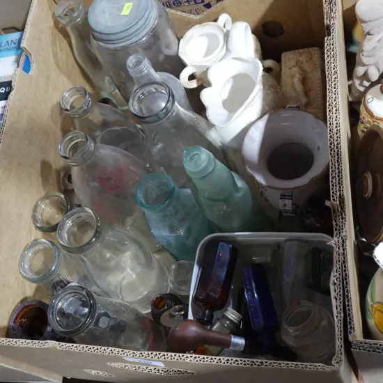 Bottles etc