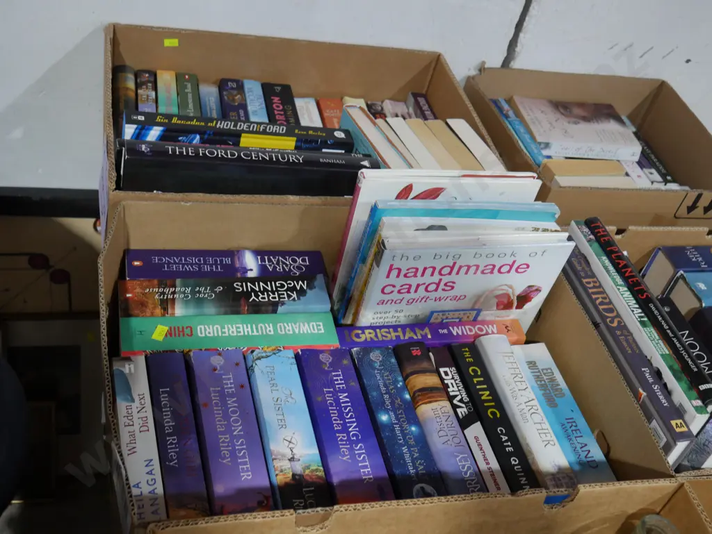Two boxes of books Image 1++