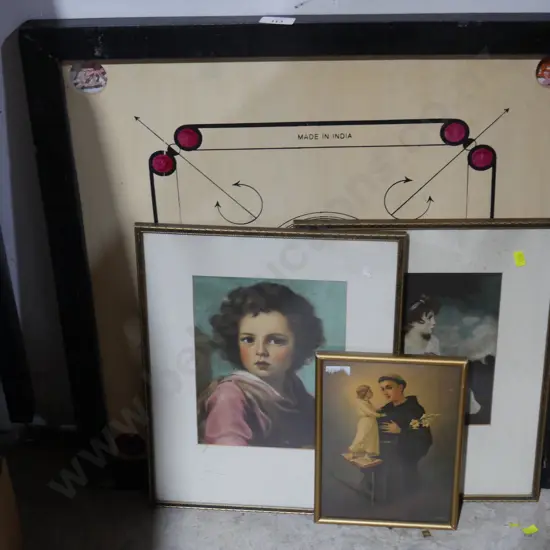 Assorted art etc