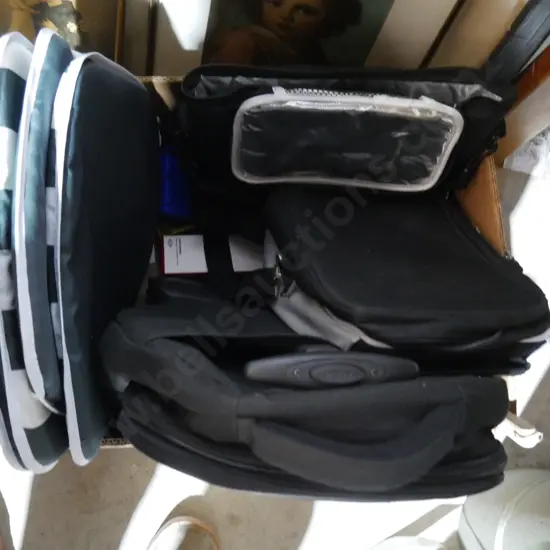Bags, sleeping mats etc