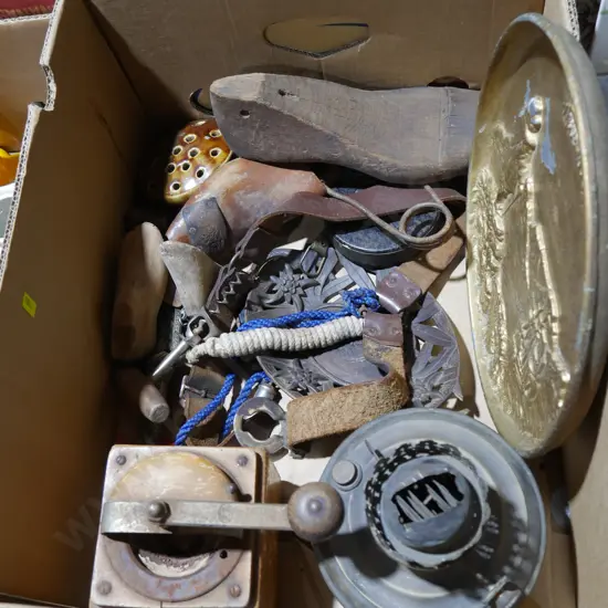 Coffee grinder, lantern base etc