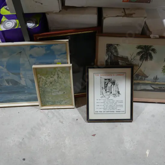 Assorted artworks