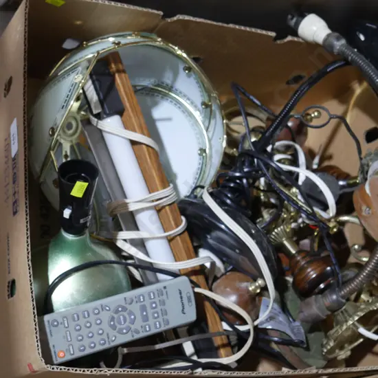 Assorted lamps