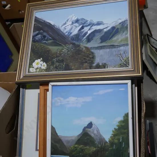 Box of artworks