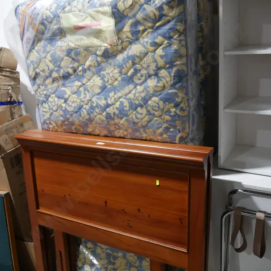 Single bed and headboards