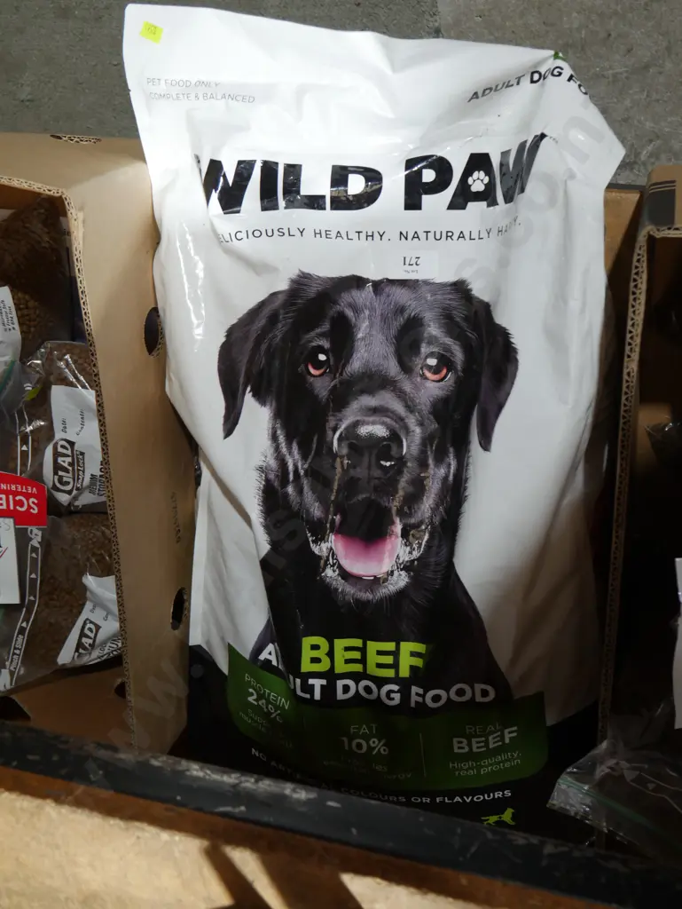 Wild paw beef dog food Image 1++