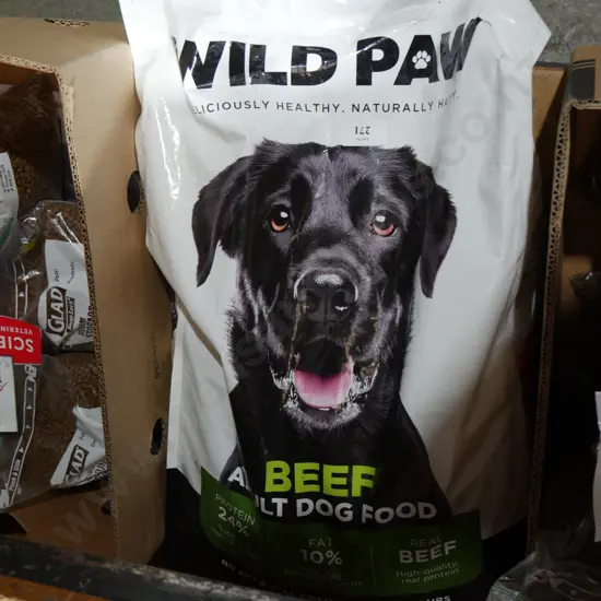 Wild paw beef dog food
