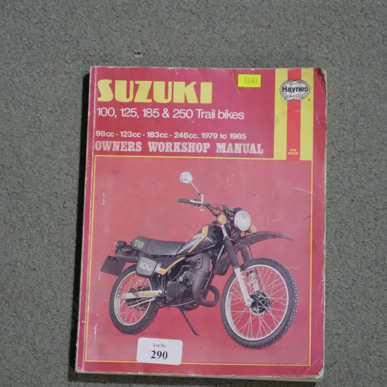 Suzuki workshop manual