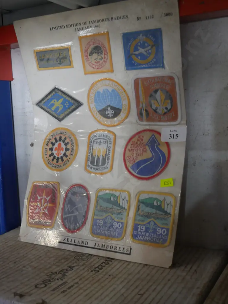 Limited edition NZ Jamboree badges Image 1++