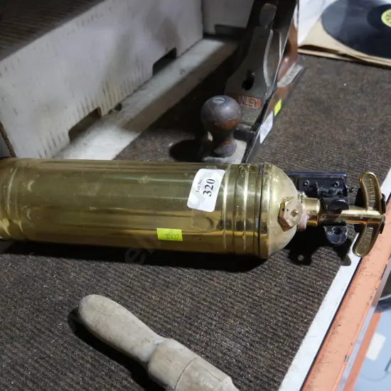 Brass fire extinguisher