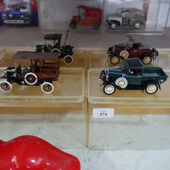 4 model cars