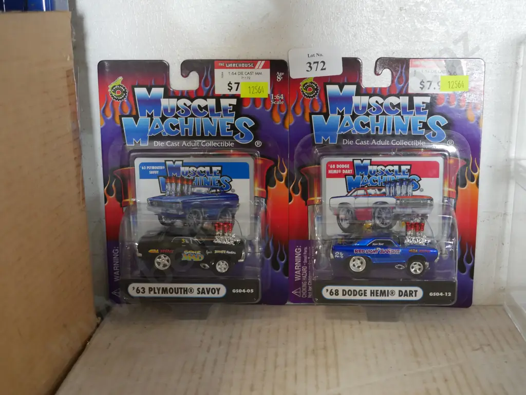 Two muscle machines model cars Image 1++