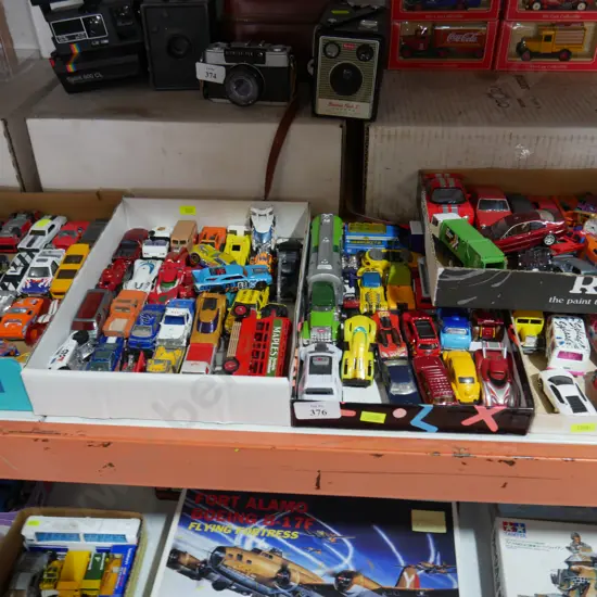Assorted toy cars
