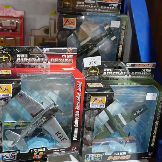 3 model aeroplanes