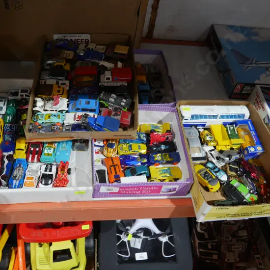 Assorted toy cars