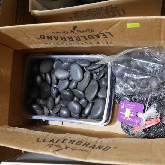 Polished stones