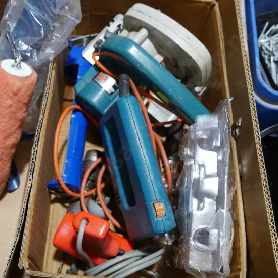 Assorted power tools etc