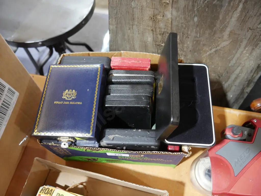 Empty medal cases Image 1++