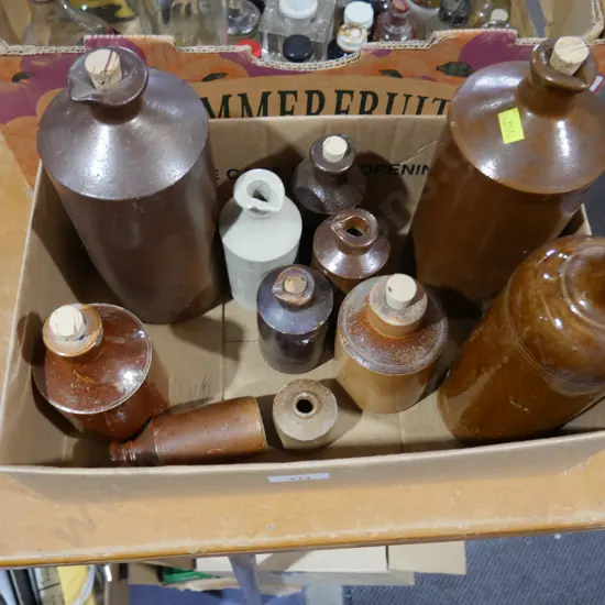 Assorted bottles