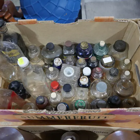 Assorted bottles