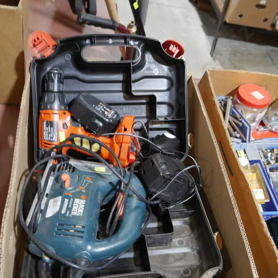 Drill, jigsaw etc