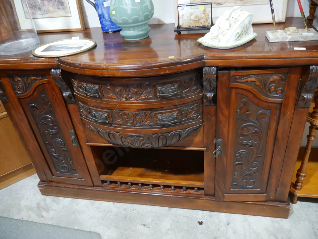 Antique carved sideboard Image 1++