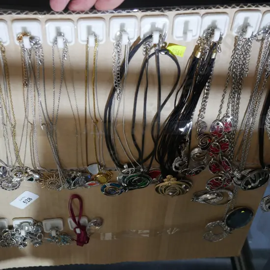 Assorted necklaces etc