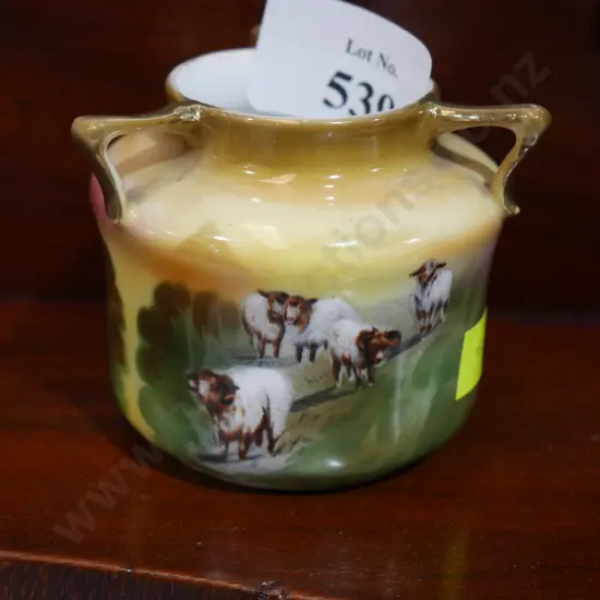 Royal Bayreuth three handled vase