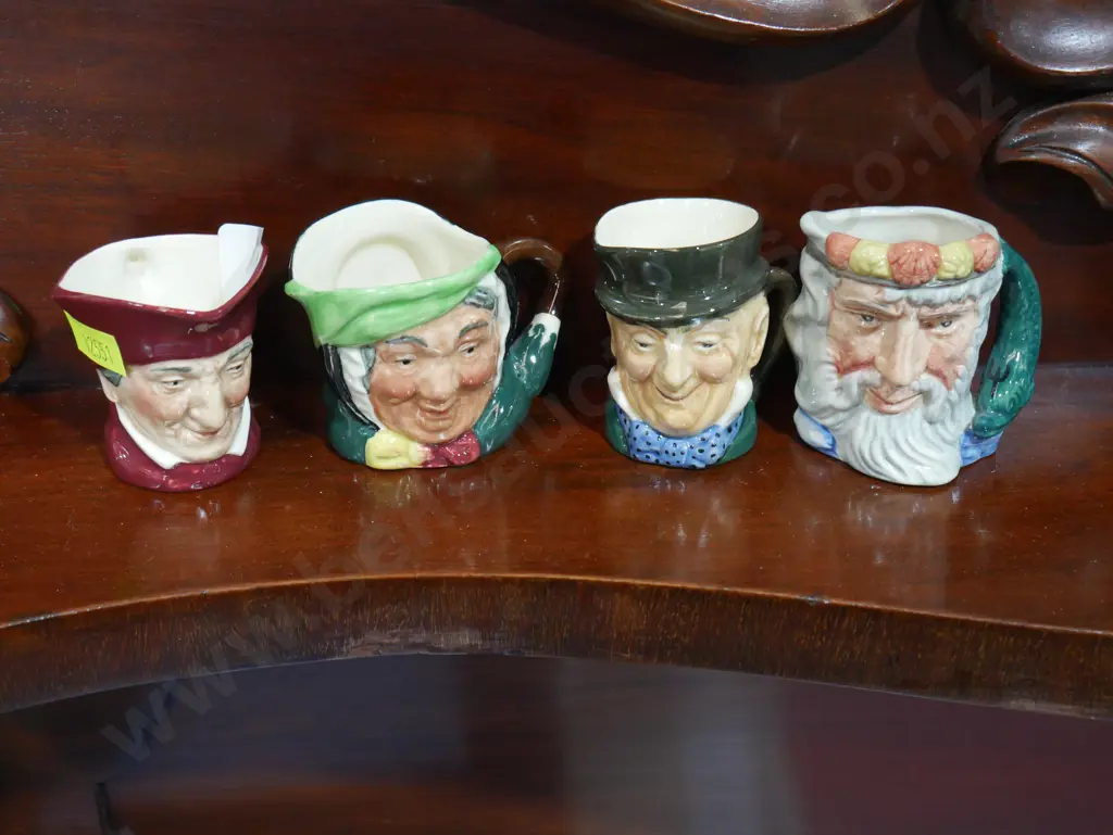Four small Royal Doulton Toby's Image 1++
