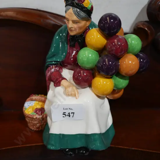 Royal Doulton - The old balloon seller figurine