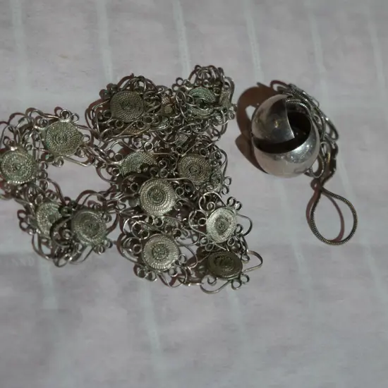 Silver jewellery
