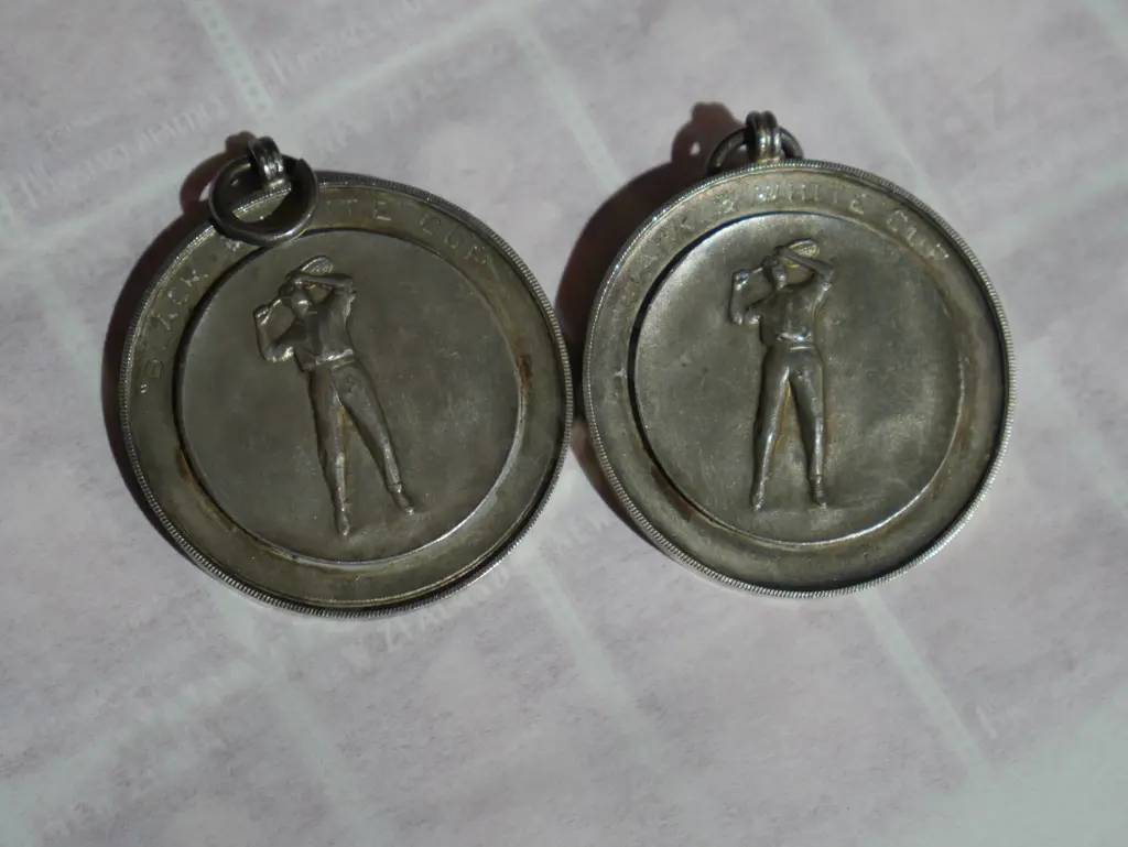 Two sterling silver tennis medals etc Image 1++