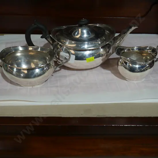Sterling silver tea service