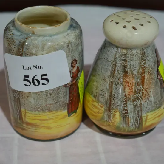 Royal Doulton pepper shaker etc