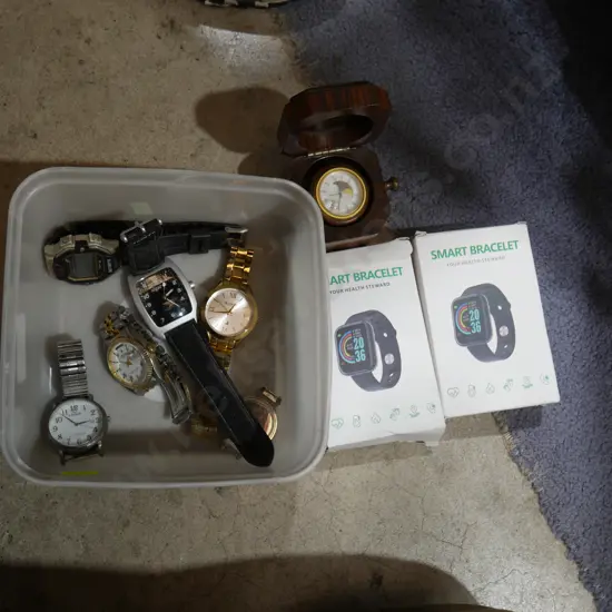 Assorted watches etc