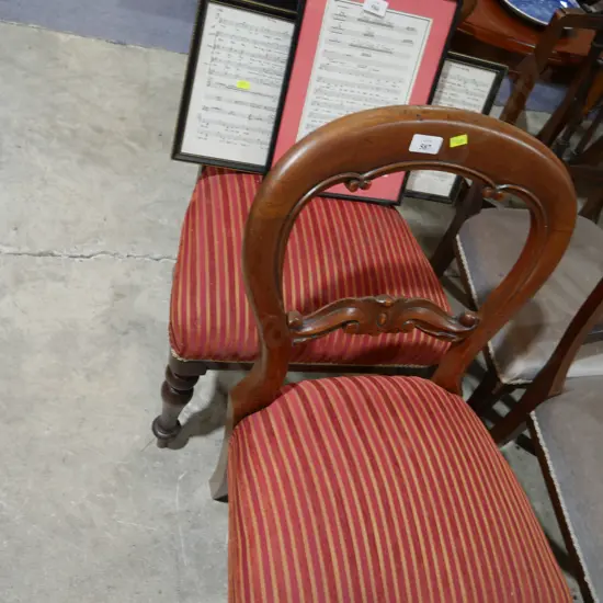 2 dining chairs