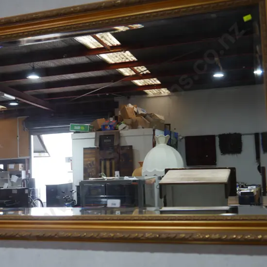 Gilt framed mirror